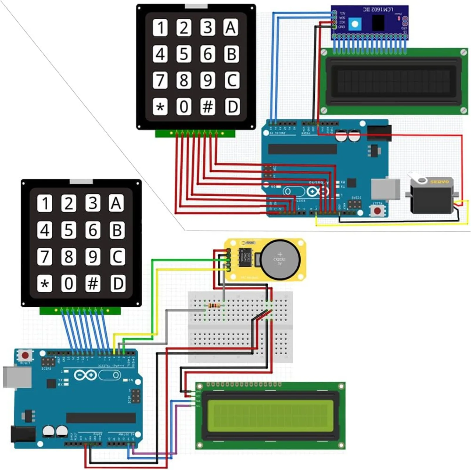 4x4 Matrix Membrane Keypad 16  - Arduino Kit ulasan dan harga
