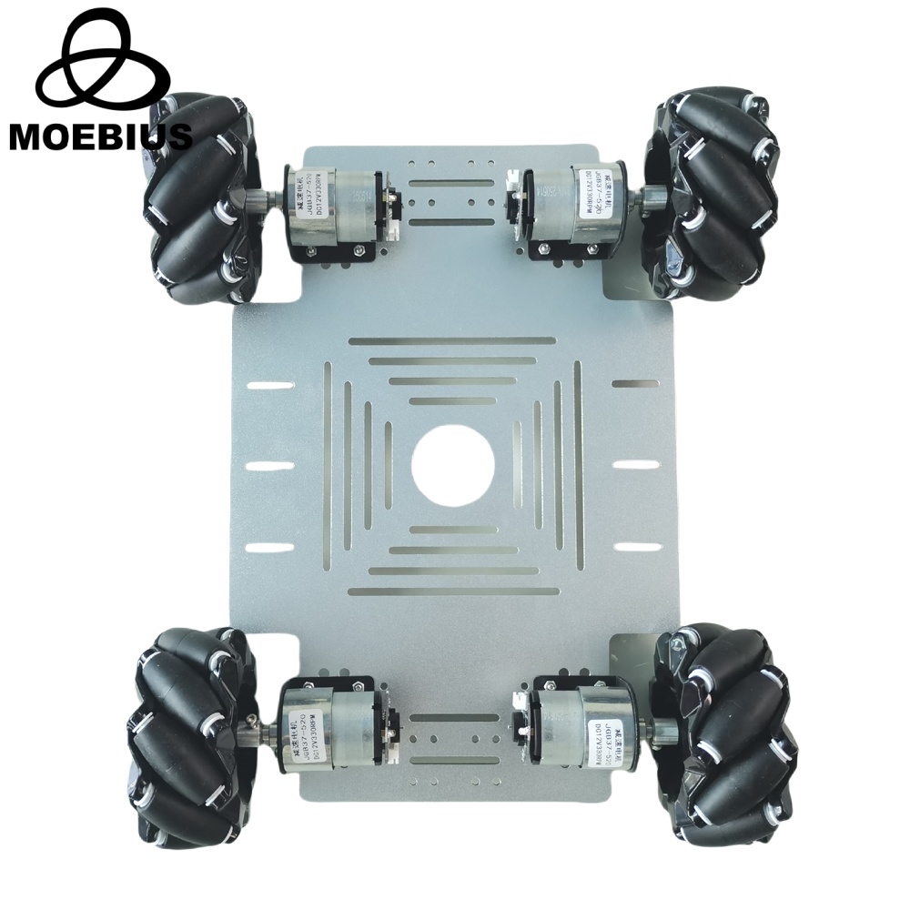 MOEBIUS 26KG Load 4WD Mecanum  - Arduino Kit ulasan dan harga