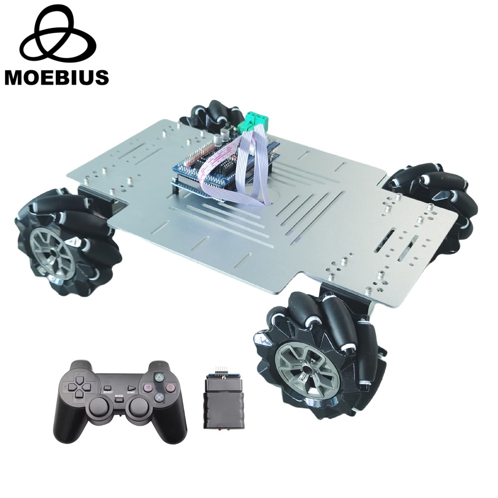 MOEBIUS 26KG Load 4WD Mecanum  - Arduino Kit ulasan dan harga