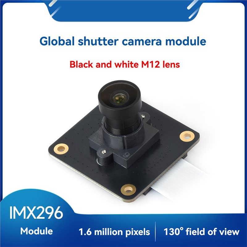 QWE-IMX296 1.6MP BW Camera 145 - Raspberry Pi Global Shutter Camera Imx296 ulasan dan harga