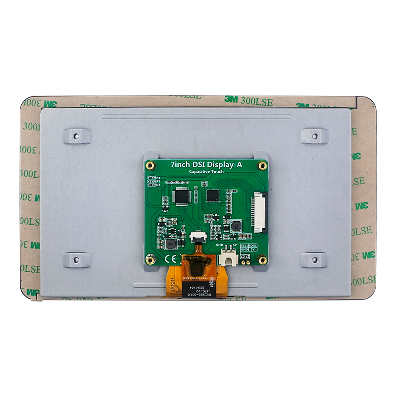 Raspberry Pi 7 Inch DSI 1024*6 - Pi 5 Case ulasan dan harga