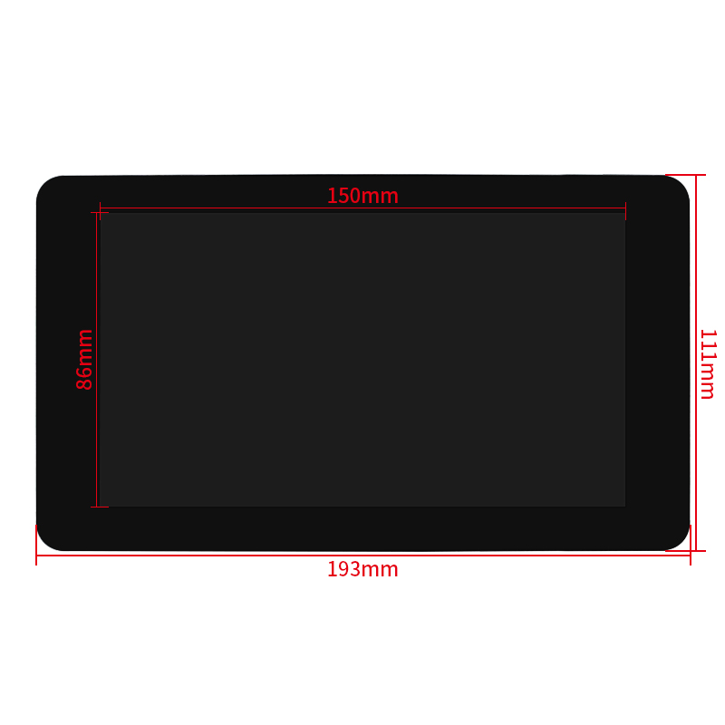 Raspberry Pi 7 Inch DSI 1024*6 - Pi 5 Case ulasan dan harga