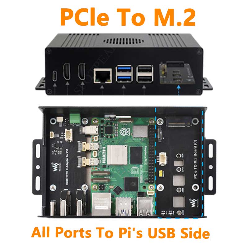 Raspberry Pi 5 Box Case Kit-C  - Raspberry Pi Kit ulasan dan harga