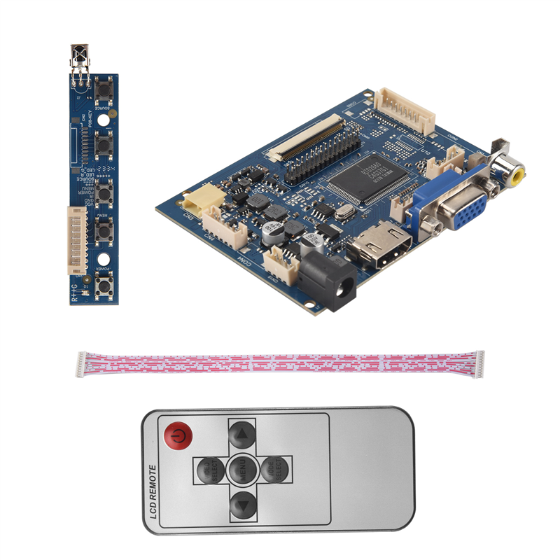 AA08-7 Inch 1024 X 600 LCD Scr - Pi Display ulasan dan harga
