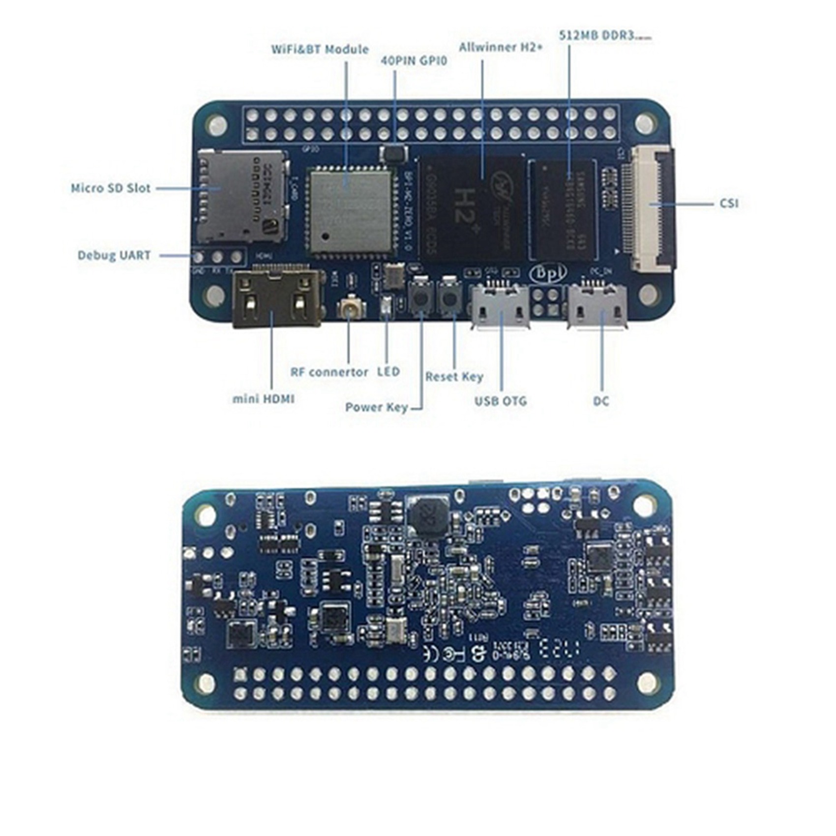 B29C-5X New For Banana Pi M2 Z - Pi Zero ulasan dan harga