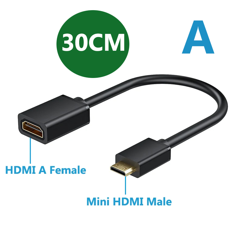 4K Mini HDMI to HDMI Cable HDM - Pi Camera Cable ulasan dan harga