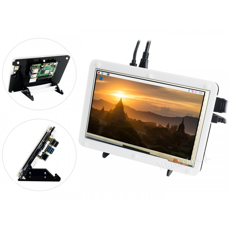 Raspberry Pi 4 Model B Display - Pi 4 Case ulasan dan harga