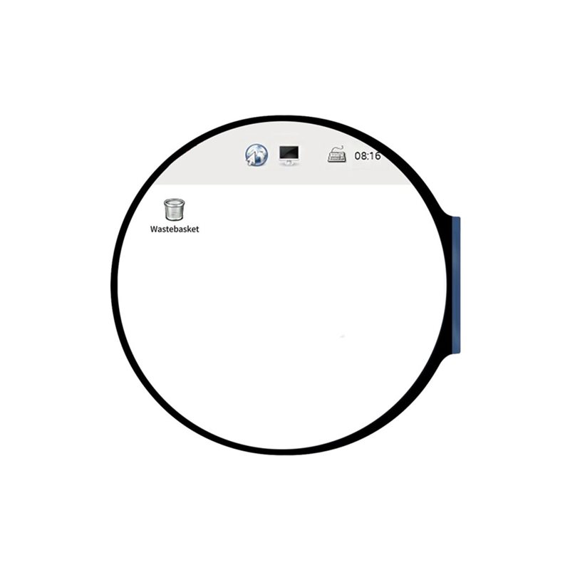 A52T DSI TFT LCD Round Display - Pi Display ulasan dan harga