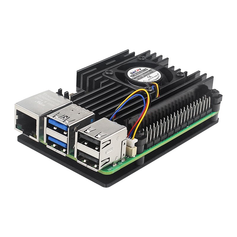 Raspberry Pi 5 Aluminum Alloy  - Pi 5 Case ulasan dan harga