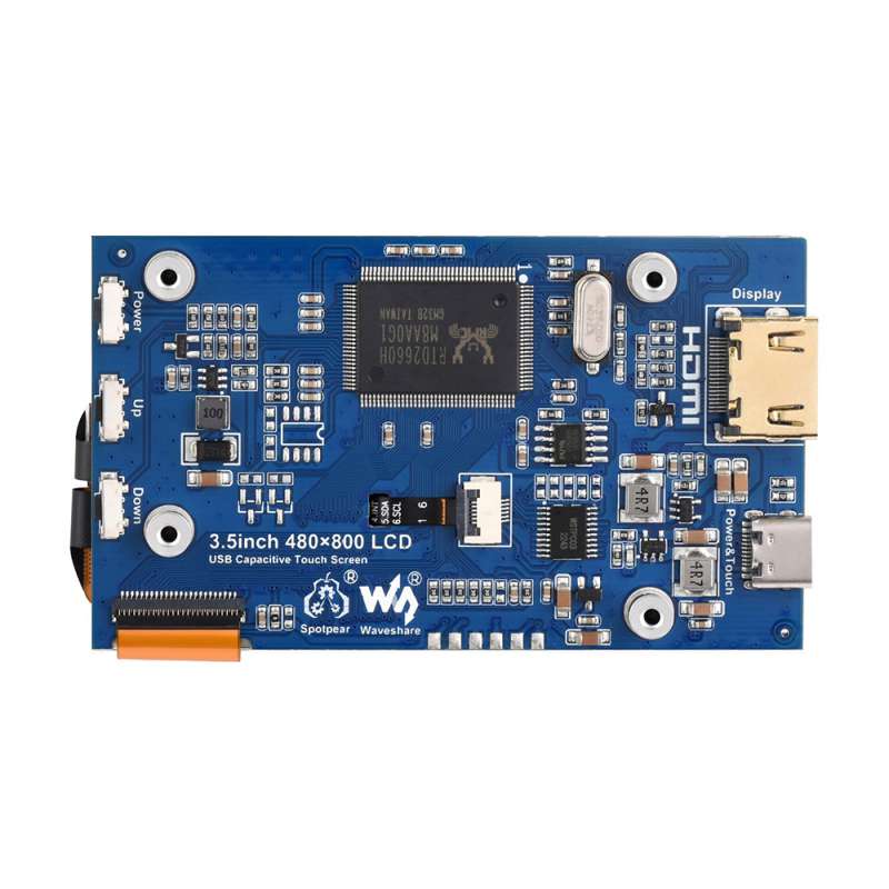 3.5 inch IPS Capacitive Touch  - Pi Display ulasan dan harga