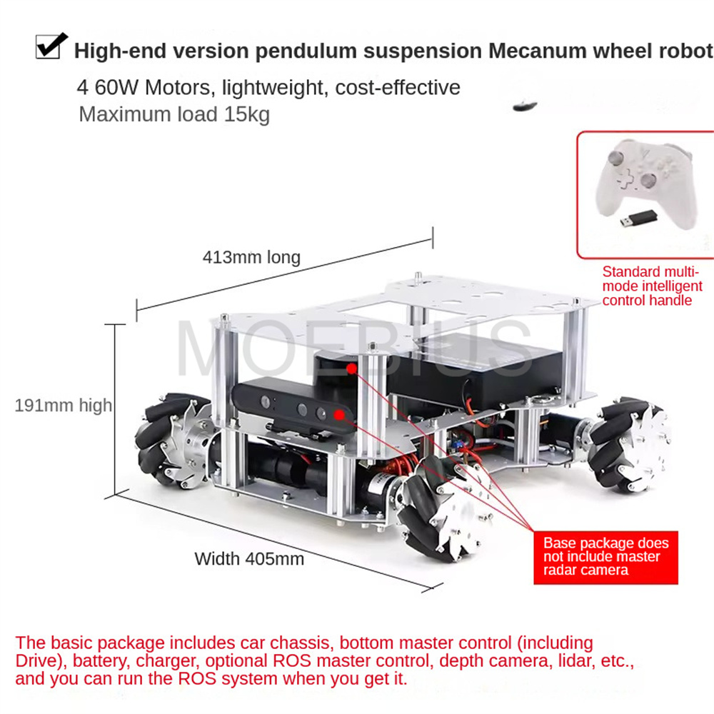 Big Load ROS2 Autopilot Mecanu - Raspberry Pi 5 ulasan dan harga