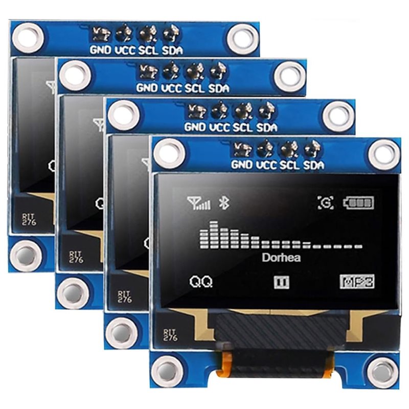 A37T-4Pcs 0.96 Inch OLED Displ - Pi Display ulasan dan harga