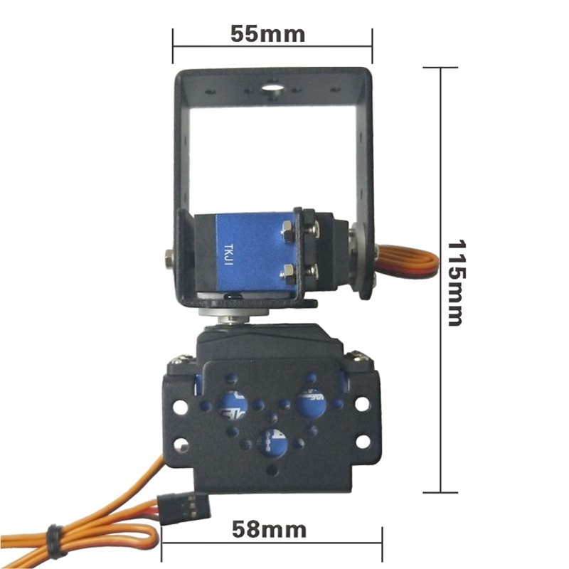 2 DOF Robotic Pan And Tilt Ser - Arduino Kit ulasan dan harga